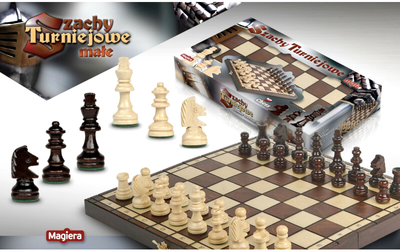 Турнірні шахи Magiera Дерев'яні 38 см (5903292830032)