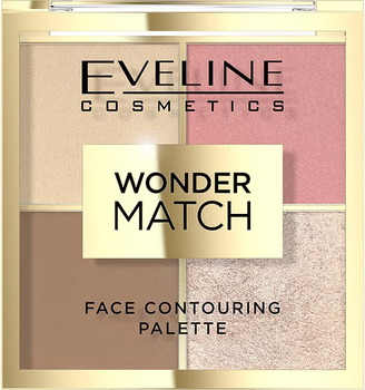 Paleta do konturowania twarzy Eveline Wonder Match 02 10.8 g (5903416058946)