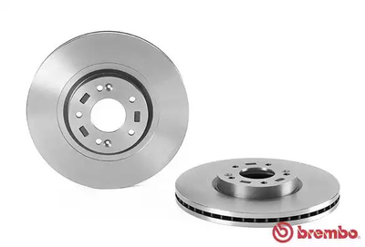 Диск тормозной KIA SORENTO, HYUNDAI GRAND, BREMBO (09B61410)