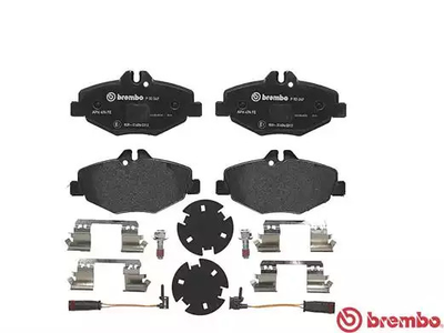 Комплект тормозных колодок, дисковый тормоз MERCEDES-BENZ E-CLASS, BREMBO (P50049)