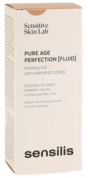 Fluid tonalny do twarzy Sensilis Pure Age Perfection 02-Sand 30 ml (8428749899501)