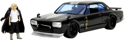 Машина металлическая Jada "Мстители Токио" Nissan с фигуркой Мики 1:24 (4006333085994)