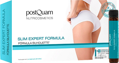 Suplement diety Postquam Slim Expert Formula Silhouette 10 x 25 ml (8432729045901)