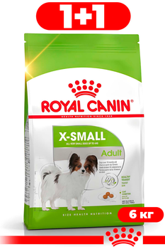 Сухой корм для собак Royal Canin Xsmall Adult для пород миниатюрных размеров 6кг
