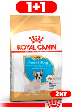 Сухой корм Royal Canin French Bulldog Puppy для щенков породы французский бульдог 2кг
