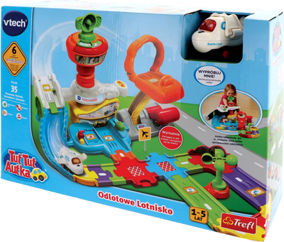 Zestaw do zabawy VTech Tut Tut Cars Departure Airport (5900511612417)