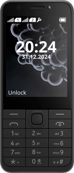 Мобільний телефон Nokia 230 (2024) Black (6438409094889)