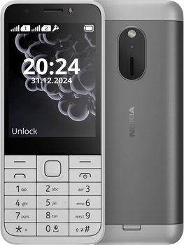Telefon komórkowy Nokia 230 (2024) White (6438409094896)