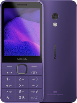 Telefon komórkowy Nokia 235 4G (2024) Purple (1GF026GPF1L05)
