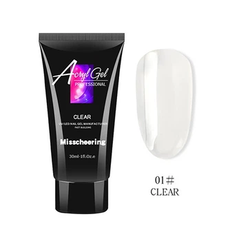 Акрил-гель( полигель) Acryl Gel Professional Clear № 01 (Прозрачный) 30 мл