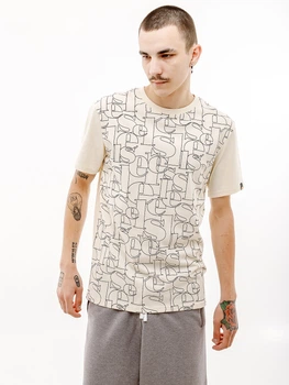 Мужская Футболка Ellesse Gilliano T-Shirt Бежевый M (7dSHV20113-904 M)