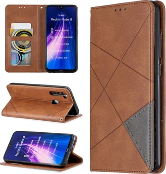 Чохол книжка SHLab Prisma Xiaomi Redmi Note 8 Brown (36333-30)