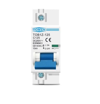 Автоматический выключатель TOMZN TOB1Z-125A DC 250 В 1P