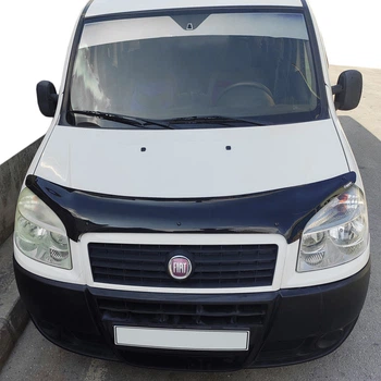 Дефлектор капота EuroCap для Fiat Doblo I (2005-2010)