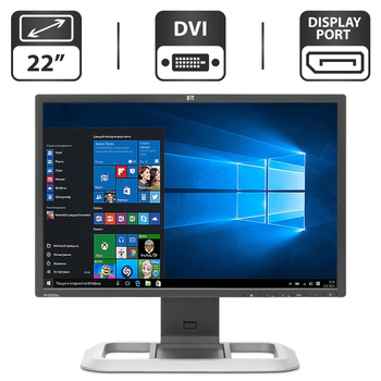 Монитор HP LP2275w / 22" (1680x1050) TN / DVI, DisplayPort, USB 2.0 / VESA 100x100 б/у