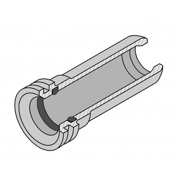 Нозл Airsoft Parts Алюмінієвий 19,7mm АК47