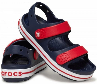 Сандалі Crocs Crocband Cruiser, C12, Navy / Varsity Red, 29-30