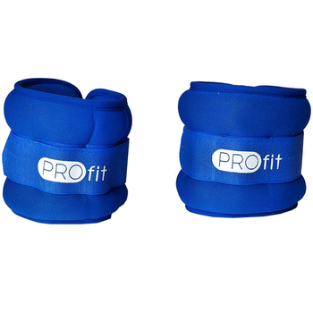 Обтяжувачі для ніг та рук Profit Evolution 2 x 2.5 kg Blue (5902860632078)