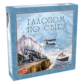 Настольная Игра "галопом По Миру" 1069 На Укр. Языке (387961)