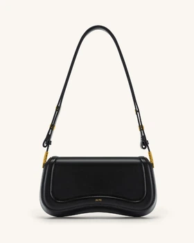 Сумка жіноча з логотипом JW PEI Joy shoulder bag U67V46 Чорний