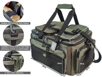 Сумка рыбацкая Проф Монтаж BIG CARP 55л (55х35х30см),AMN122626