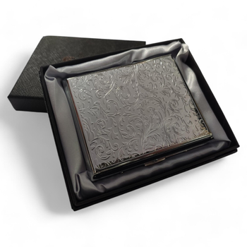 Портсигар металлический GVIPAI Pattern Silver на 20 сигарет