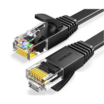 Високошвидкісний інтернет кабель UGREEN NW102 Cat6 Ethernet Lan мережевий шнур патч-корд RJ45 0.5 м (50172)