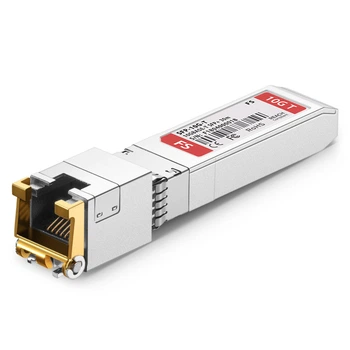 Оптический модуль 10G RJ-45 SFP+ 10GBASE-T Copper 30m (FS SFP-10G-T)