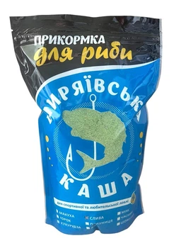 Прикормка для рыбы Ширяевская каша 1кг вкус Слива