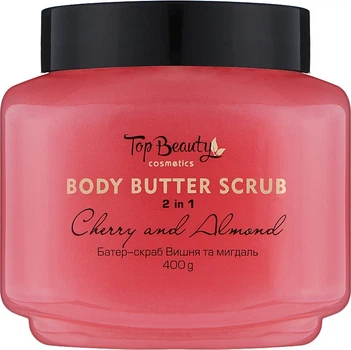 Батер-скраб для тіла 2 в 1 Top Beauty Вишня та мигдаль