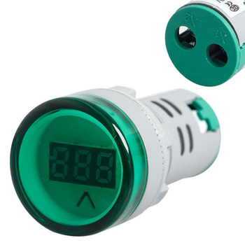Вольтметр индикатор AC12-500V 22мм