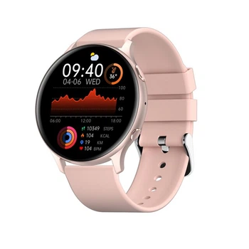 Смарт-часы женские Lige MX15 Pink Silicon (разговор, тонометр, температура, пульсоксиметр)