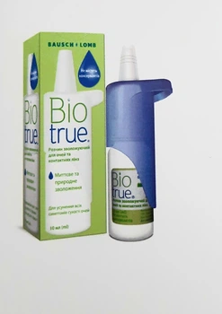 Краплі зволожуючі для очей Bio True 10ml Bausch&Lomb