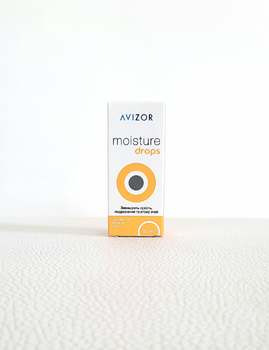 Краплі зволожуючі для очей та змащувальні Moisture Drops Avizor