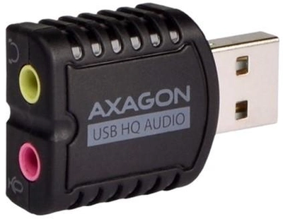 Звукова карта Axagon ADA-17 USB 2.0 Black (8595247903518)