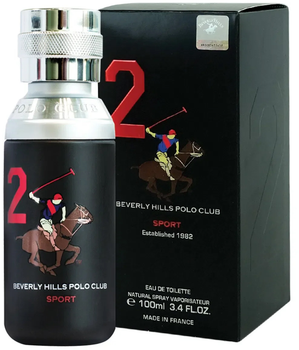 Woda toaletowa męska Beverly Hills Polo Club Sport Two 100 ml (8718719850077)