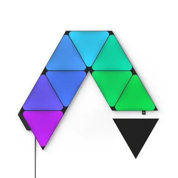 Умная система освещения Nanoleaf Shapes Ultra Black Triangles Starter Kit, Apple Homekit - 9 шт.