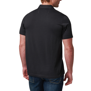 Футболка поло 5.11 Tactical Archer Short Sleeve Polo 2.0 Black M (41286-019)