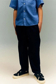 Брюки H&M х10329 сині 122
