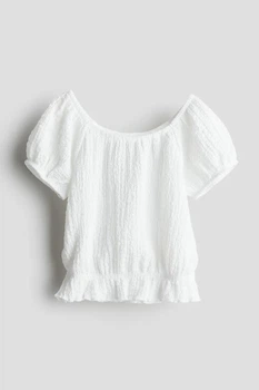 Блуза H&M д10306 біла 92
