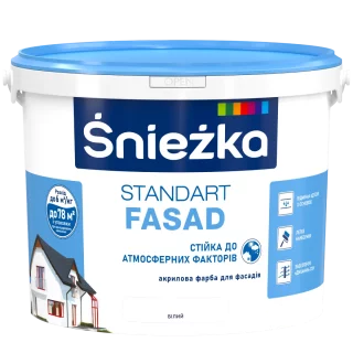 Краска фасадная Sniezka Standart Fasad 4.2кг (42979)