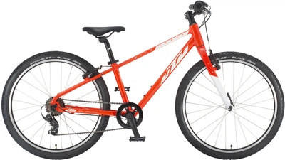 Велосипед KTM WILD CROSS 24" рама 35" 2022 Оранжевый / Белый (21242100)