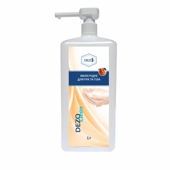 DEZO Clean Мило рідке для рук та тіла, персик, 1 л