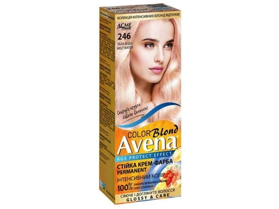 Крем-фарба AVENA Blond Color 246 Тала вода
