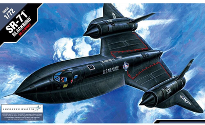 Model do składania Academy SR-71 Blackbird skala 1:72 (0603550016271)