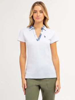 Поло женское U.S. Polo Assn 215925-9800A XS White (786660561654)