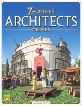 Dodatek do gry planszowej Asmodee 7 Wonders of the World Architects: Medals (5425016927687)