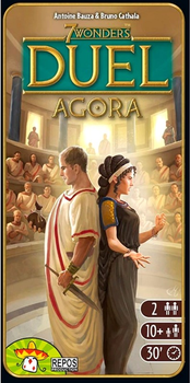 Dodatek do gry planszowej Asmodee 7 Wonders of the World: Duel Agora (5425016924846)