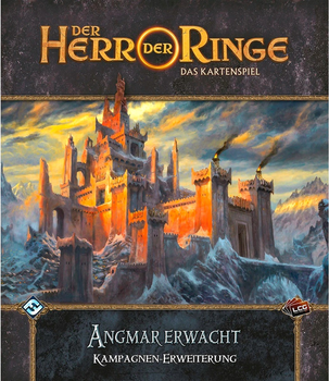 Dodatek do gry planszowej Asmodee The Lord of the Rings: The Card Game Angmar Awakened Campaign Extension (0841333116644)