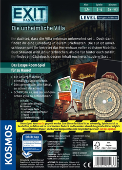 Gra planszowa Kosmos Exit The Spooky Villa (4002051694036)